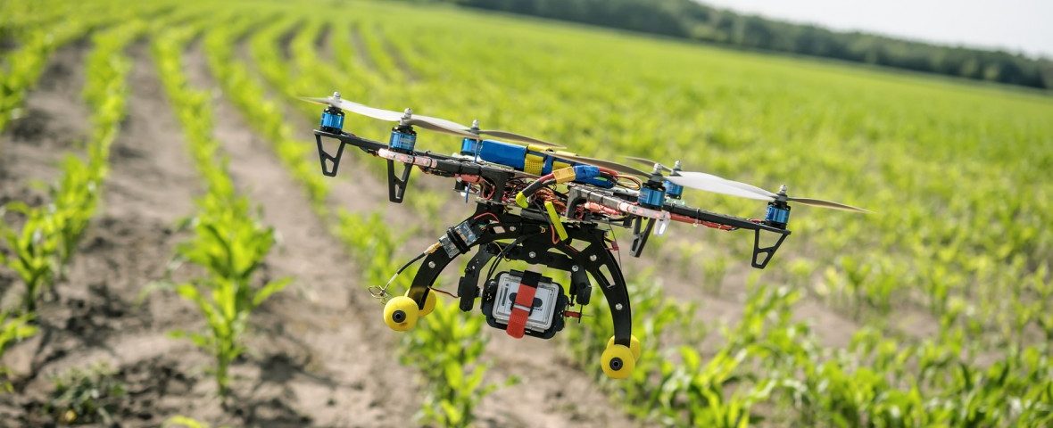 drone pour les plantations